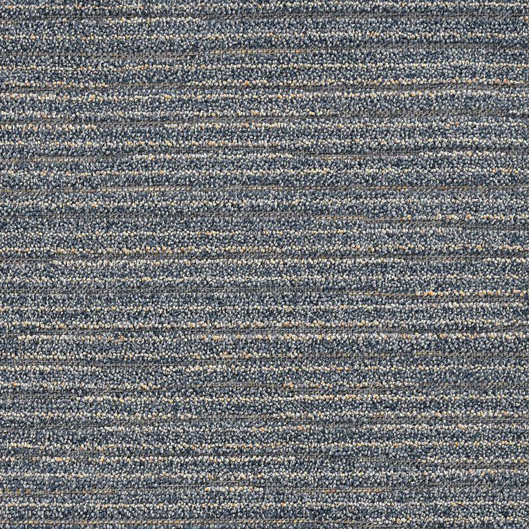 7'x9' Denim Blue Machine Woven UV Treated Abstract Lines Indoor Outdoor Area Rug - AFS