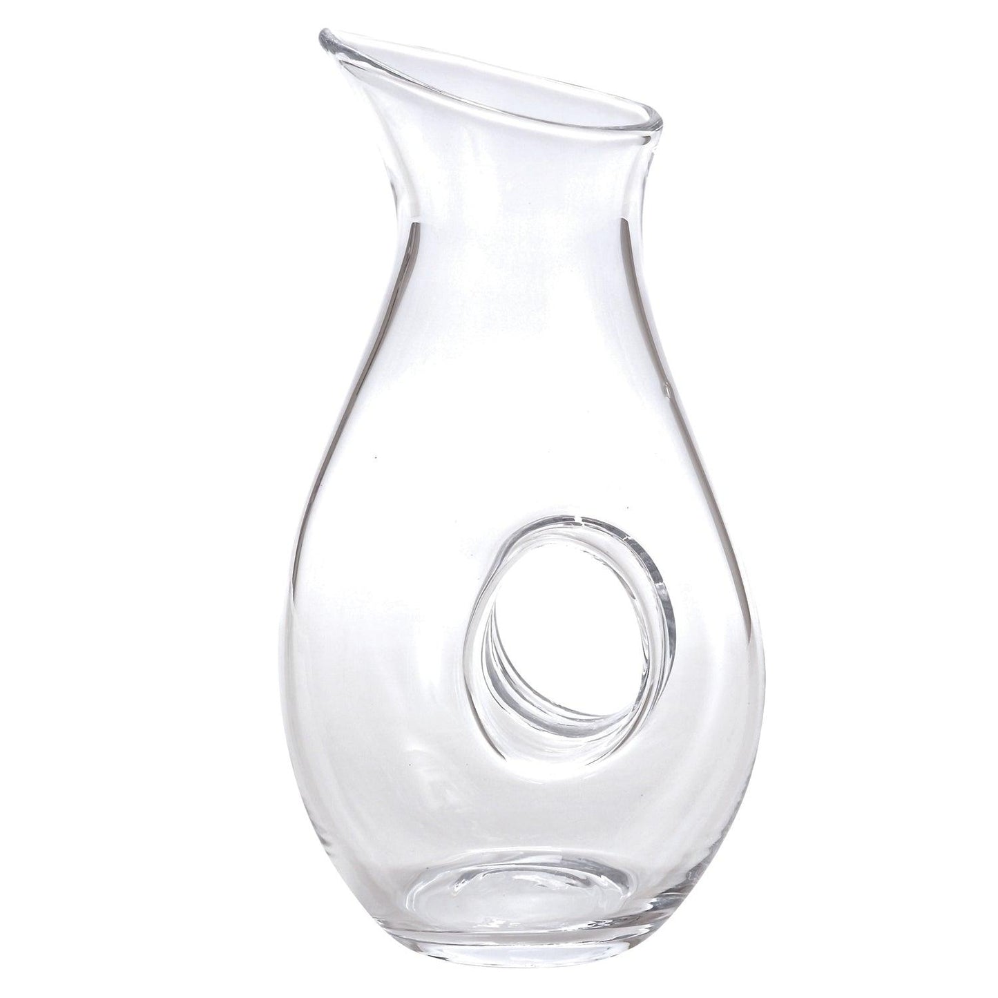 Mouth Blown Lead Free Crystal Pitcher 28 oz - AFS