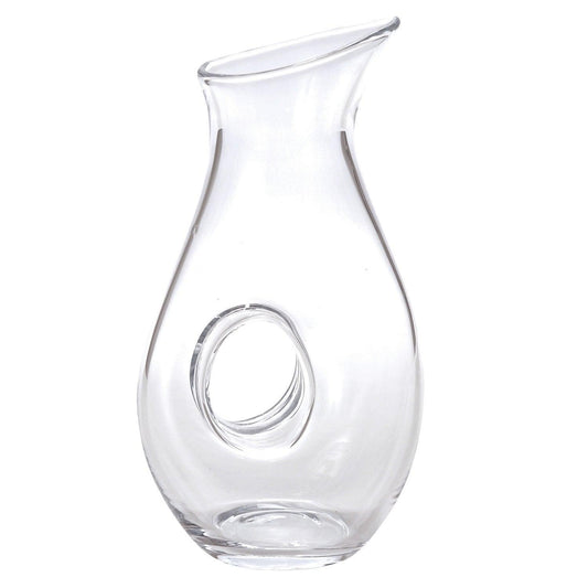 Mouth Blown Lead Free Crystal Pitcher 28 oz - AFS