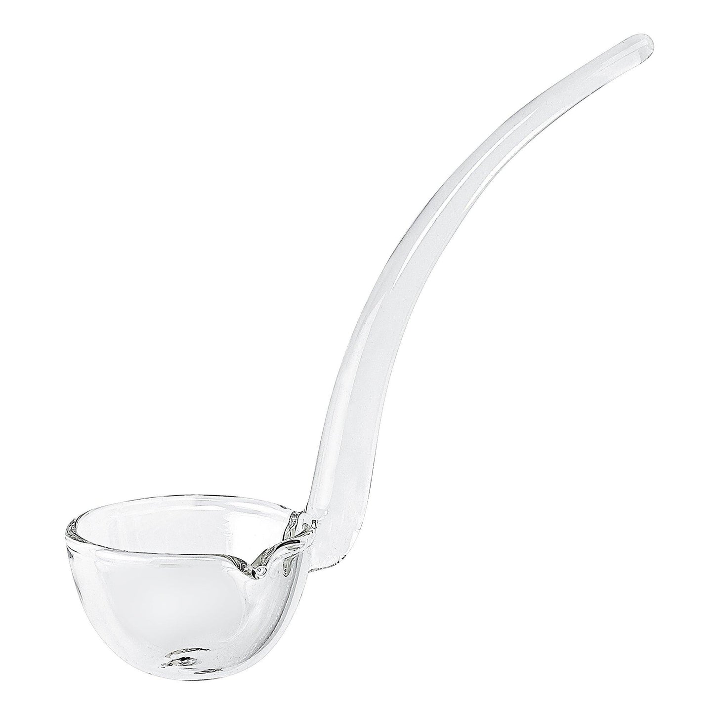 6 Mouth Blown Crystal Gravy Dressing or Sauce Ladle - AFS