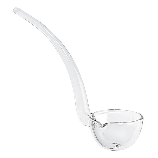 6 Mouth Blown Crystal Gravy Dressing or Sauce Ladle - AFS