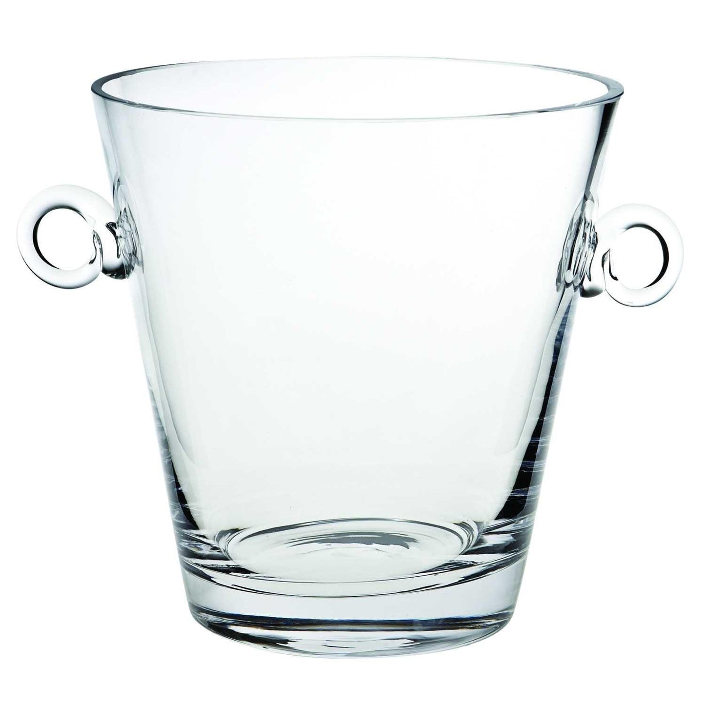 9 Mouth Blown European Glass Ice Bucket or Cooler - AFS