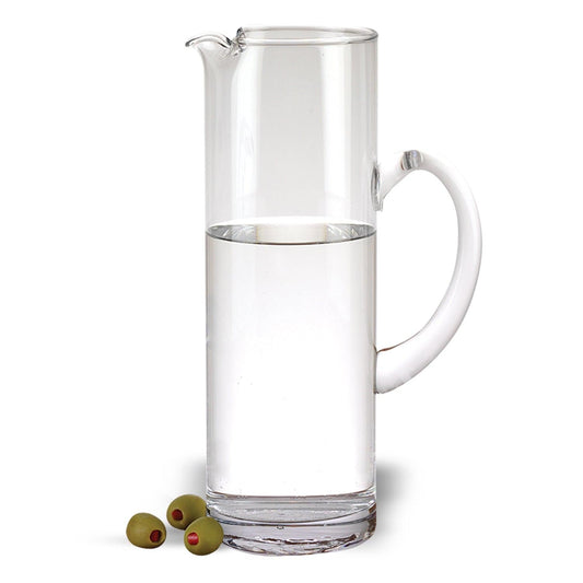 Mouth Blown Ice Tea Martini or Water Glass Pitcher 48 oz - AFS