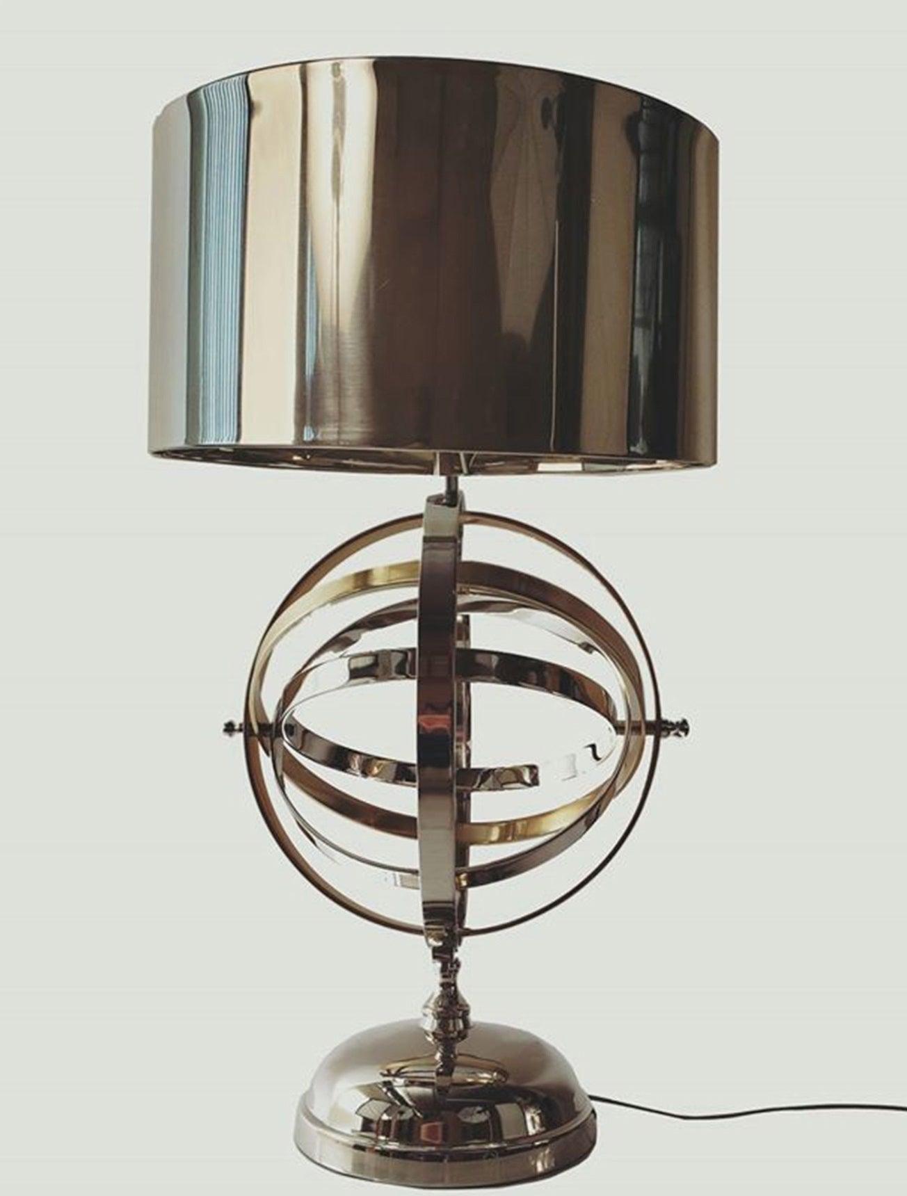 Armillary Sphere Aluminum Table Lamp - AFS