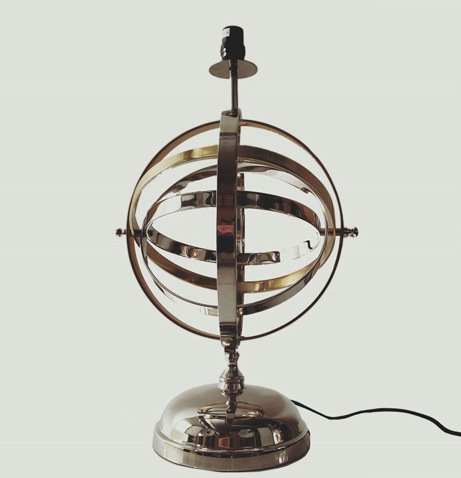 Armillary Sphere Aluminum Table Lamp - AFS