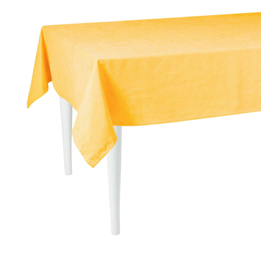 84" Merry Christmas Rectangle Tablecloth in Yellow - AFS