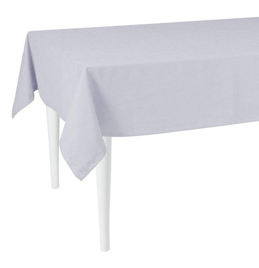 120" Merry Christmas Rectangle Tablecloth in Grey - AFS