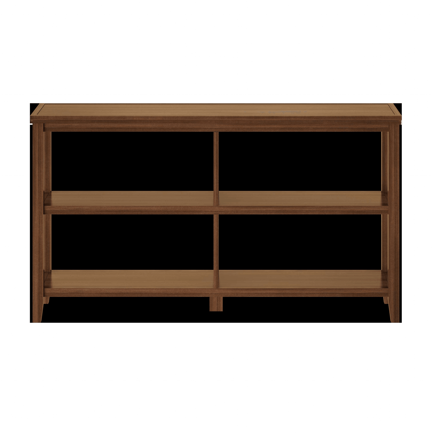 30" Bookcase with 2 Shelves in Walnut - AFS