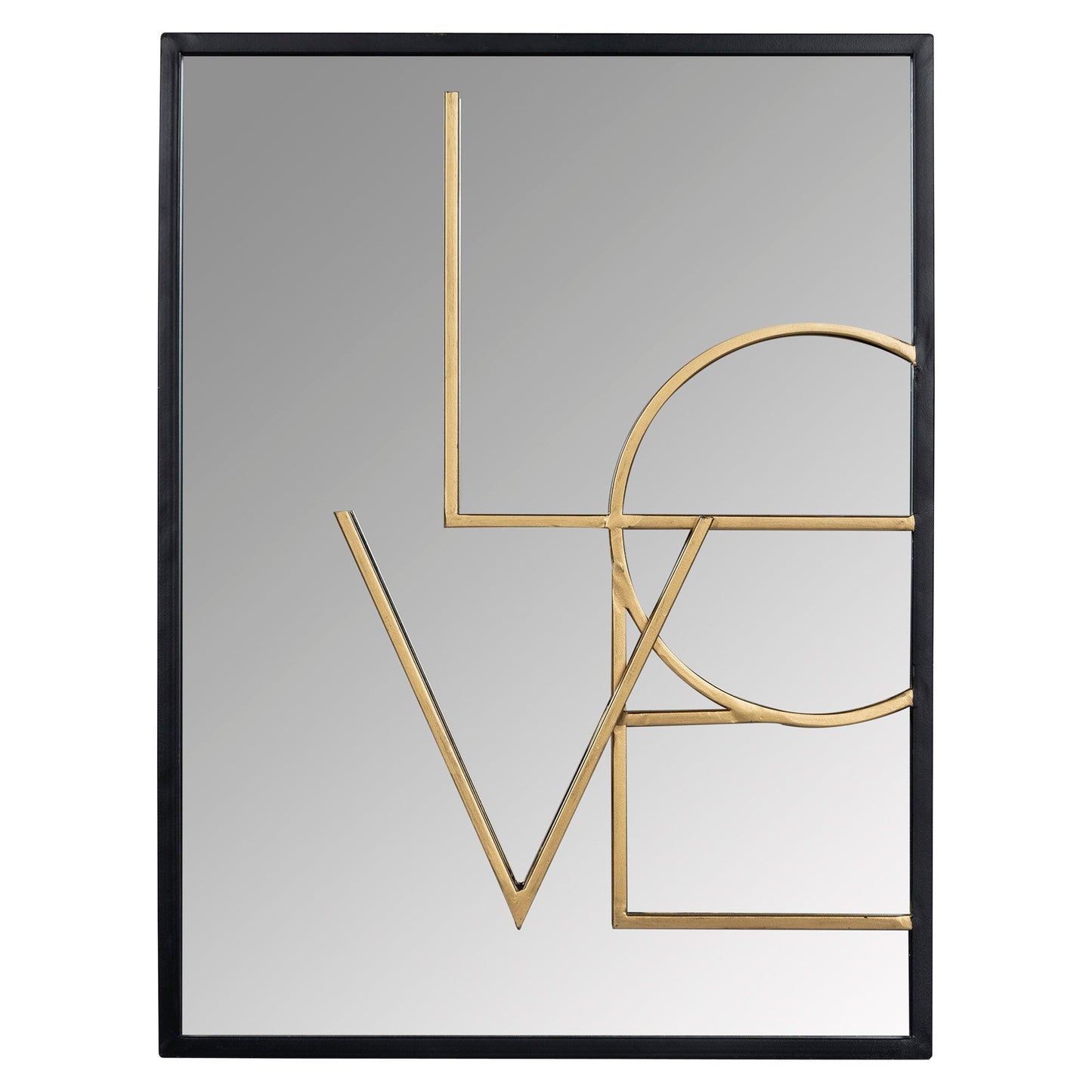 Love Layered Modern Wall Mirror - AFS