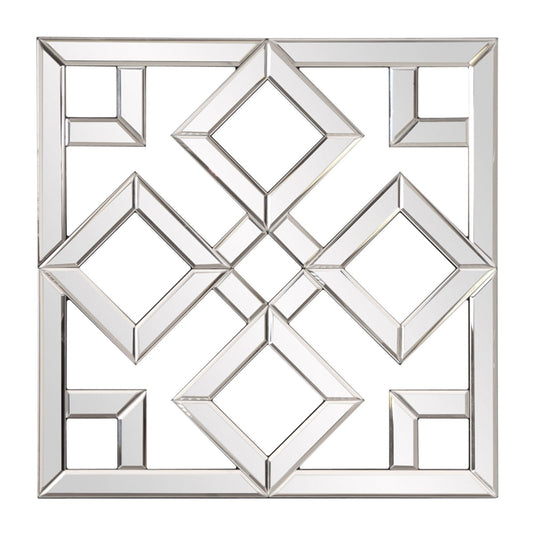 Interlocking Mirrored squares with Lattice Design - AFS