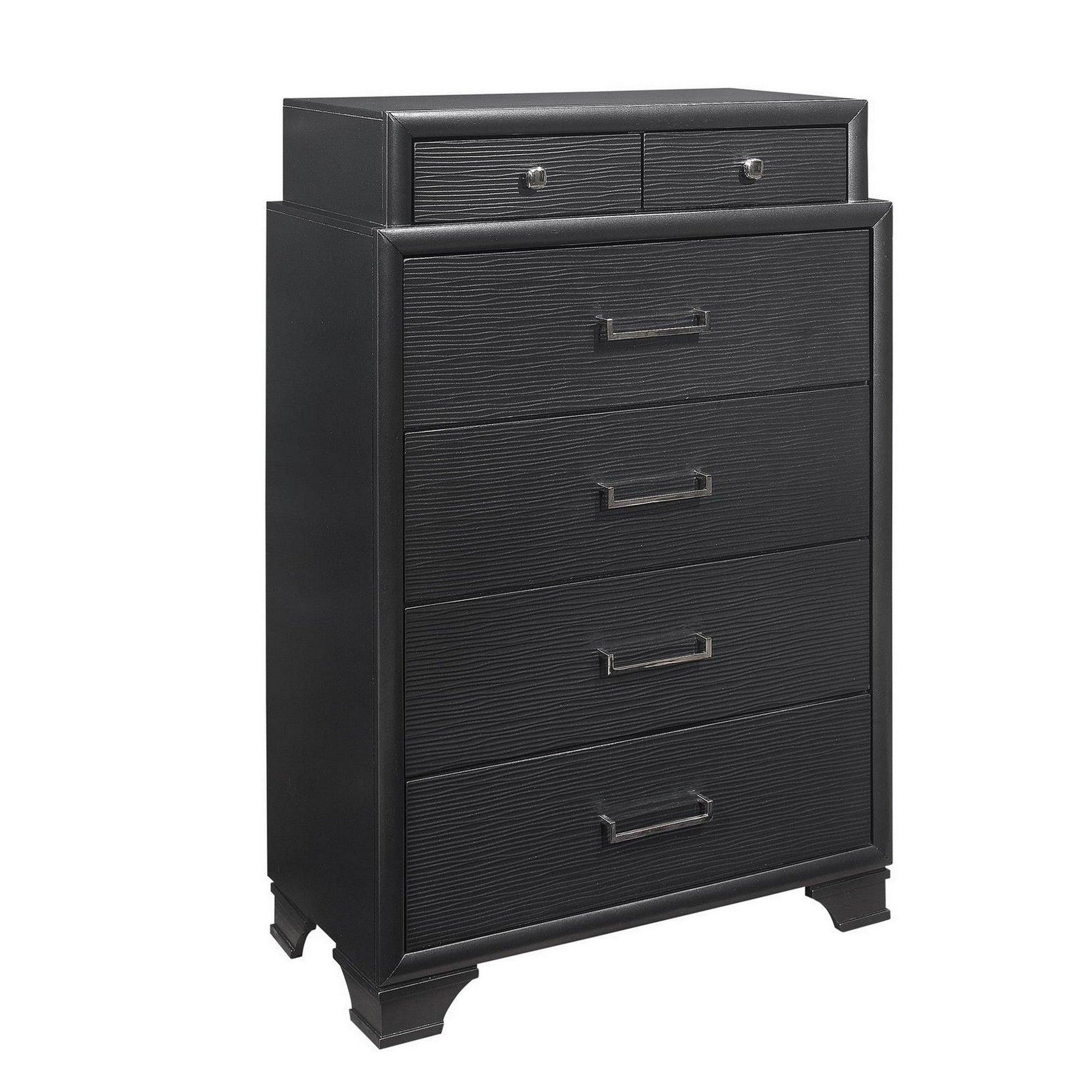 Grey Chest with 6 Drawers - AFS