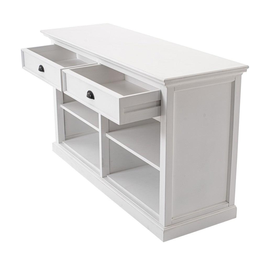 Modern Farm White Two Drawer Buffet Server - AFS