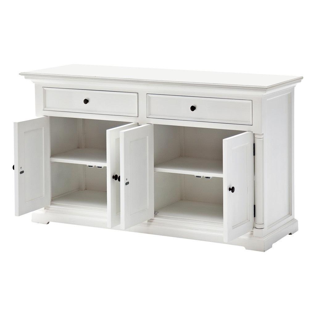 Modern Farm White Two Door Buffet Server - AFS