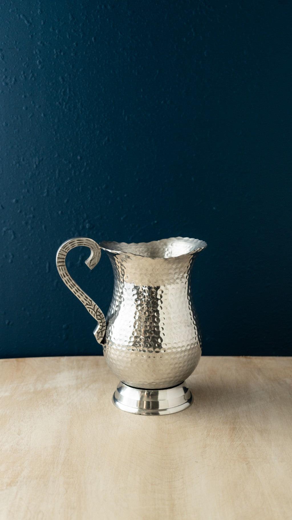 Hand Hammered Stainless Steel Pitcher - AFS