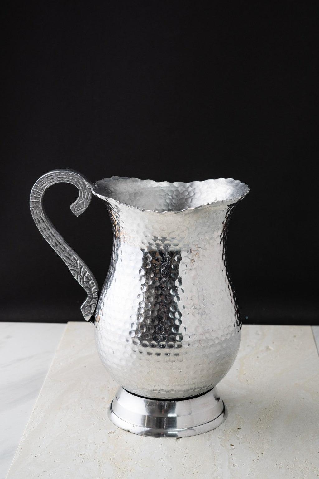 Hand Hammered Stainless Steel Pitcher - AFS