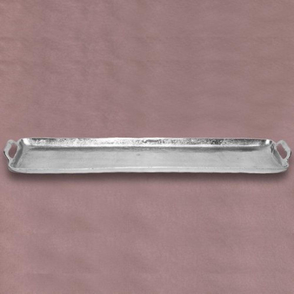 Silver Polished Long Serving Tray - AFS