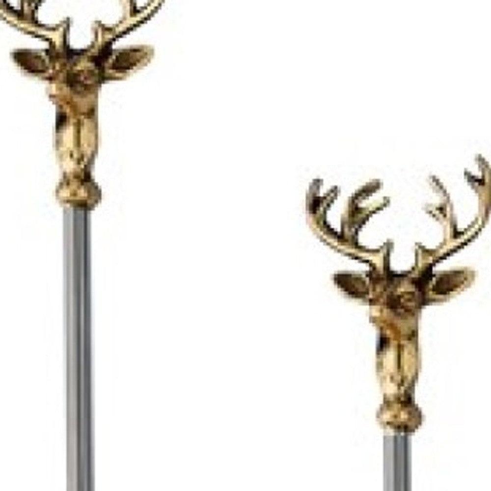 Golden Stag Salad Serving Set - AFS