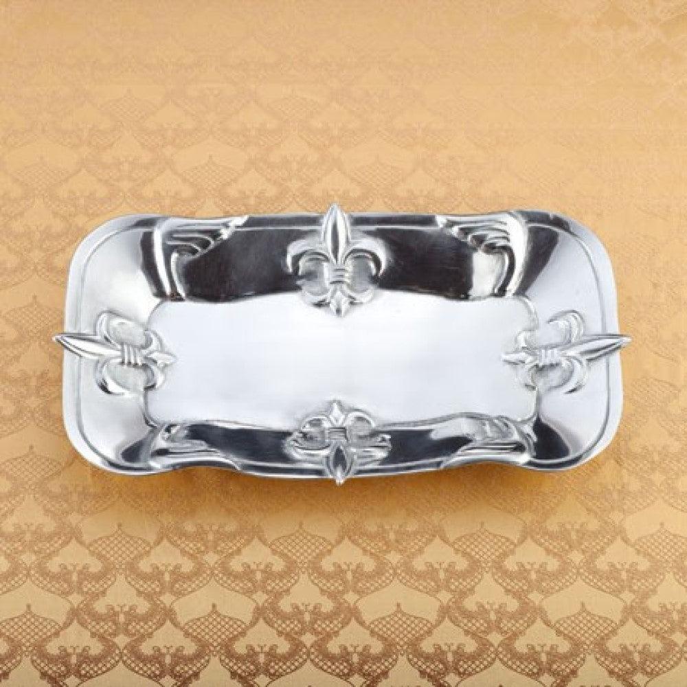 Fleur De Lis Traditional Serving Tray - AFS