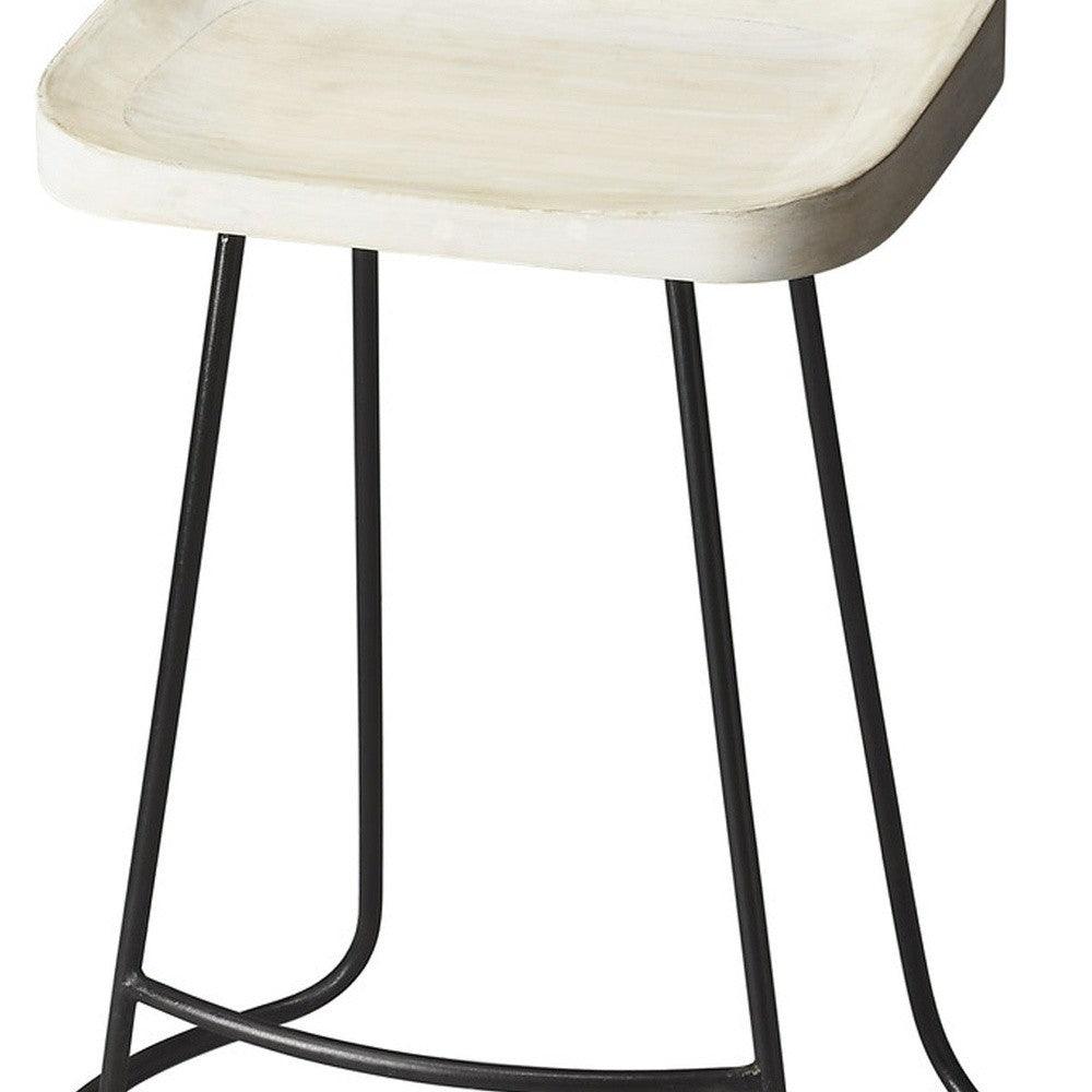 Backless Wood Counter Stool - AFS