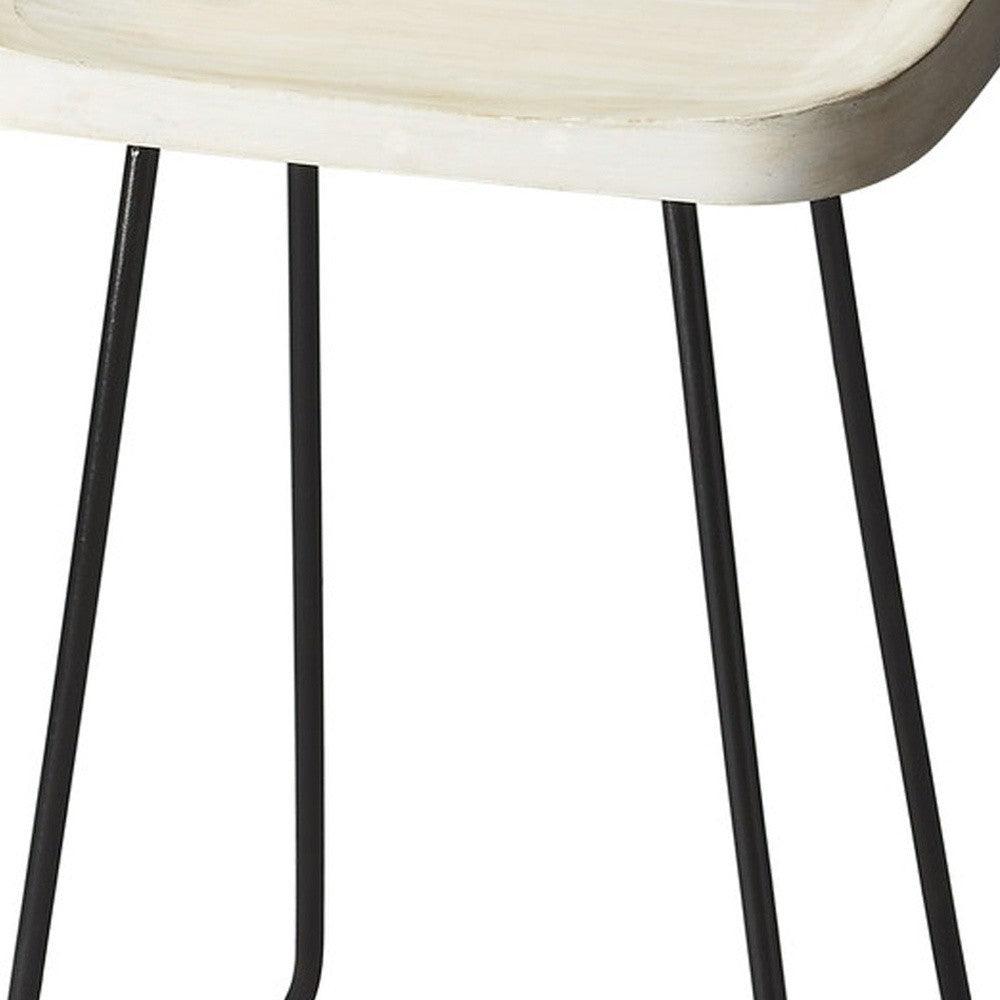 Backless Wood Counter Stool - AFS