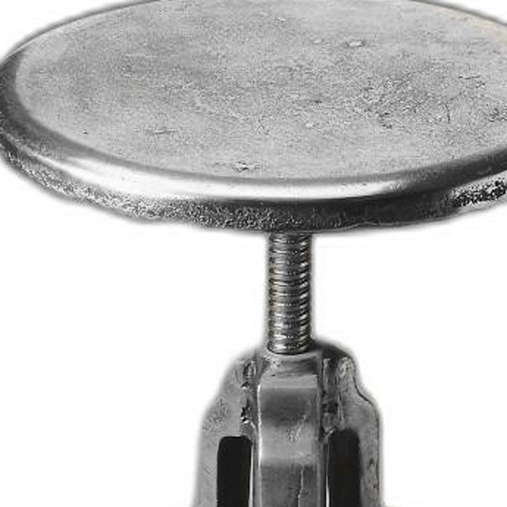 Glossy Iron Revolving Bar Stool - AFS