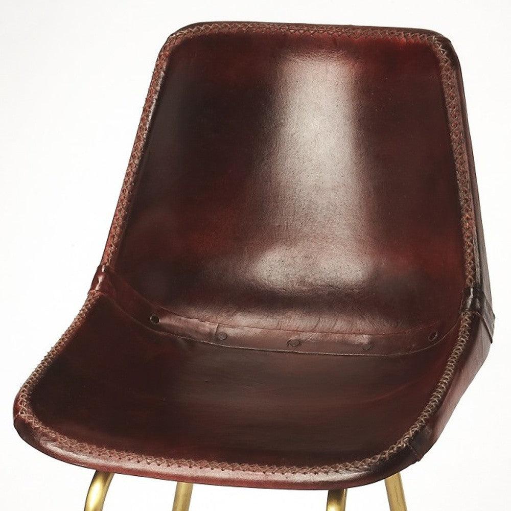 Loft Leather Bar Stool - AFS