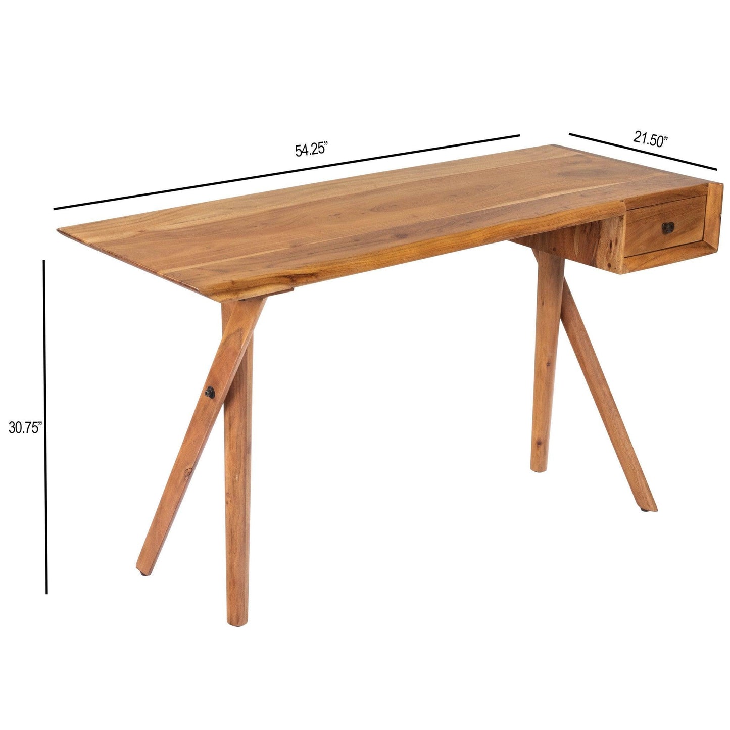 Natural Wooden Desk - AFS