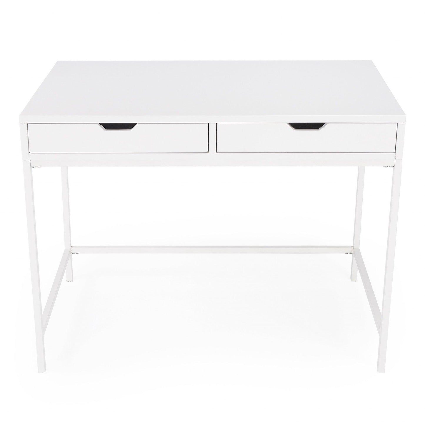 Modern Glossy White Desk - AFS