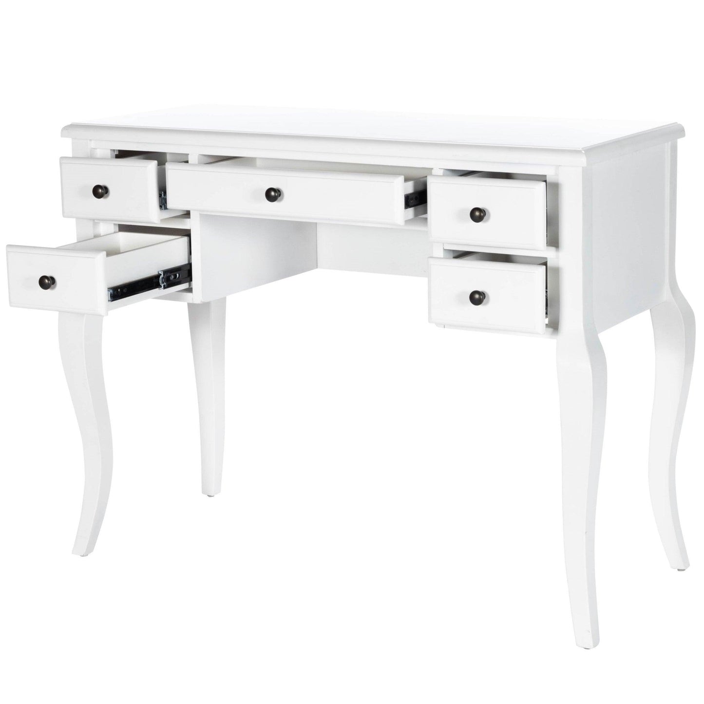 Cottage White Writing Desk - AFS