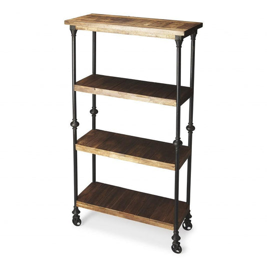 Fontainebleau Industrial Chic Bookcase - AFS