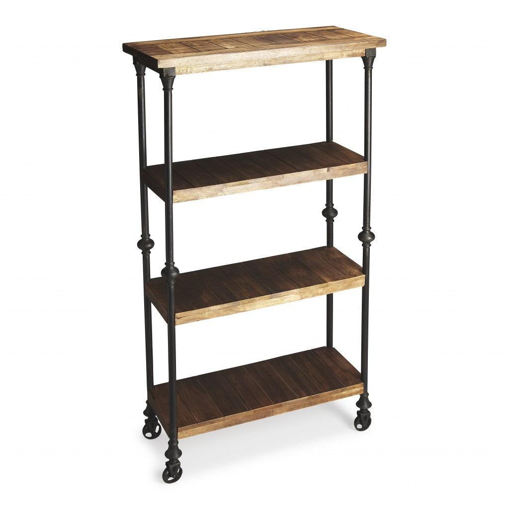 Fontainebleau Industrial Chic Bookcase - AFS