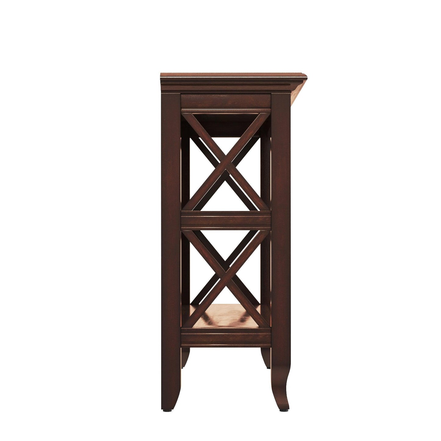 Newport Plantation Cherry Low Bookcase - AFS