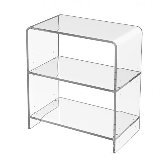 Crystal Clear Acrylic Bookcase - AFS