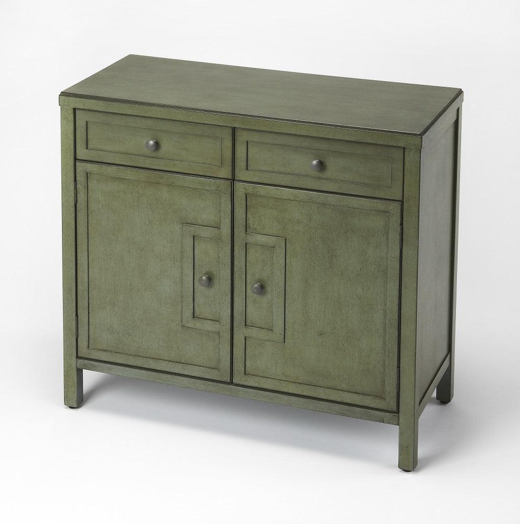 Imperial Green Console Cabinet - AFS