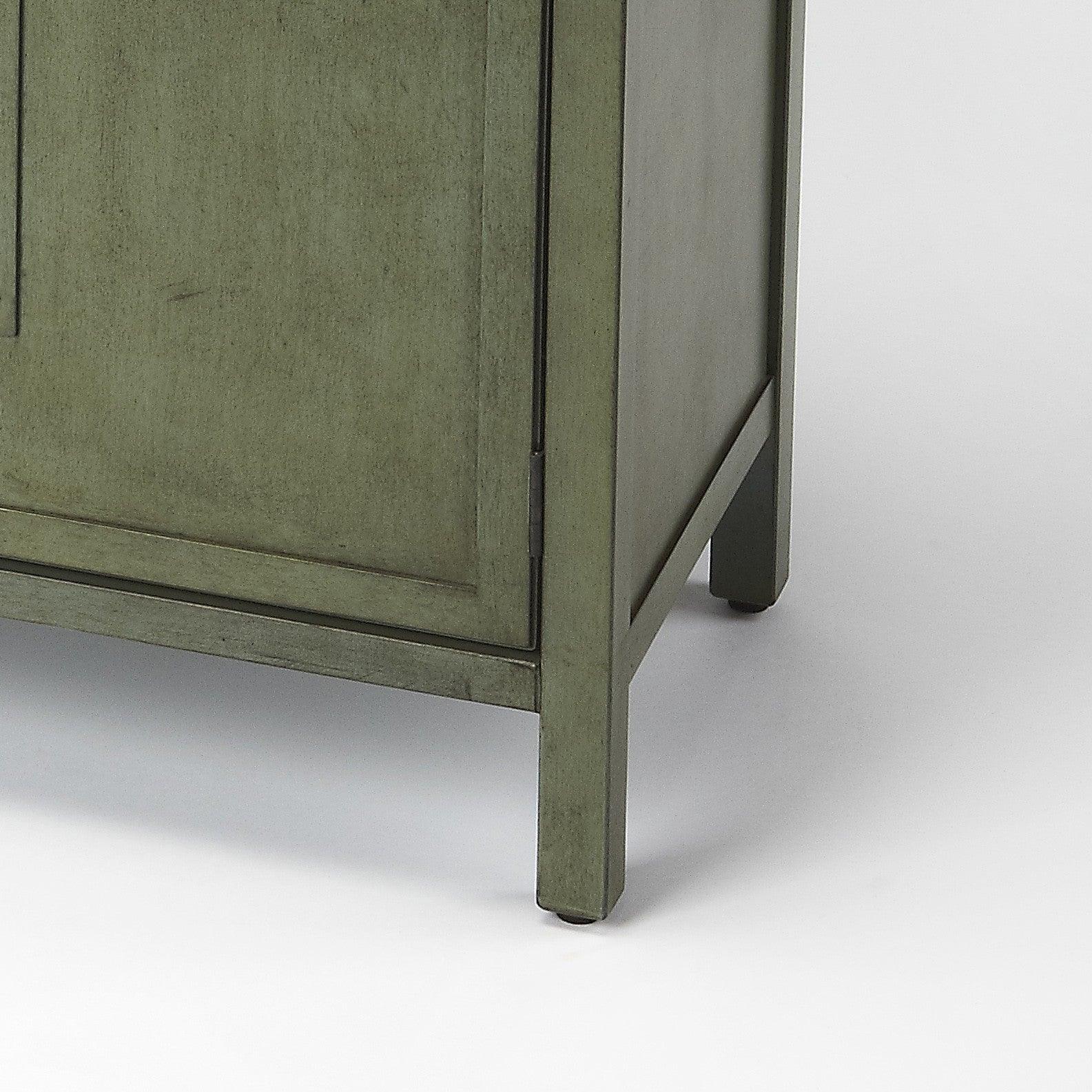 Imperial Green Console Cabinet - AFS