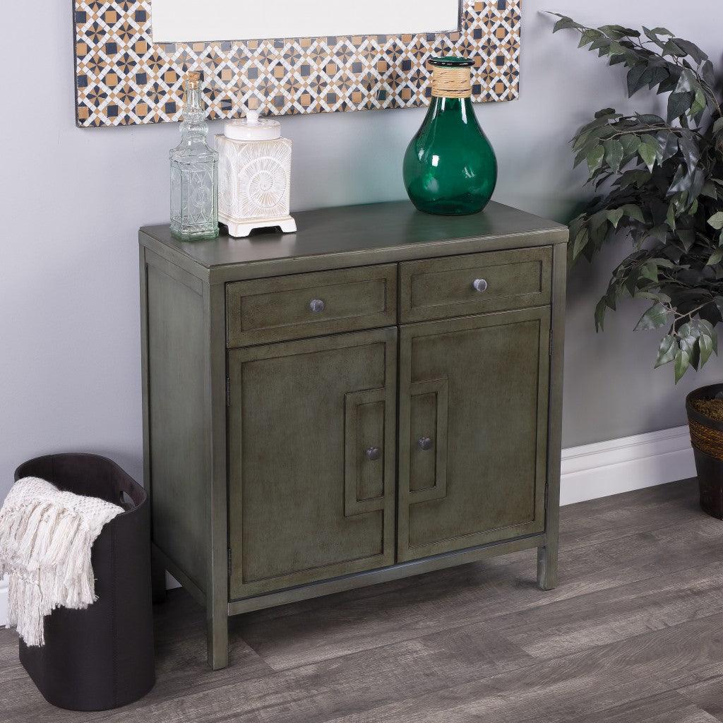 Imperial Green Console Cabinet - AFS