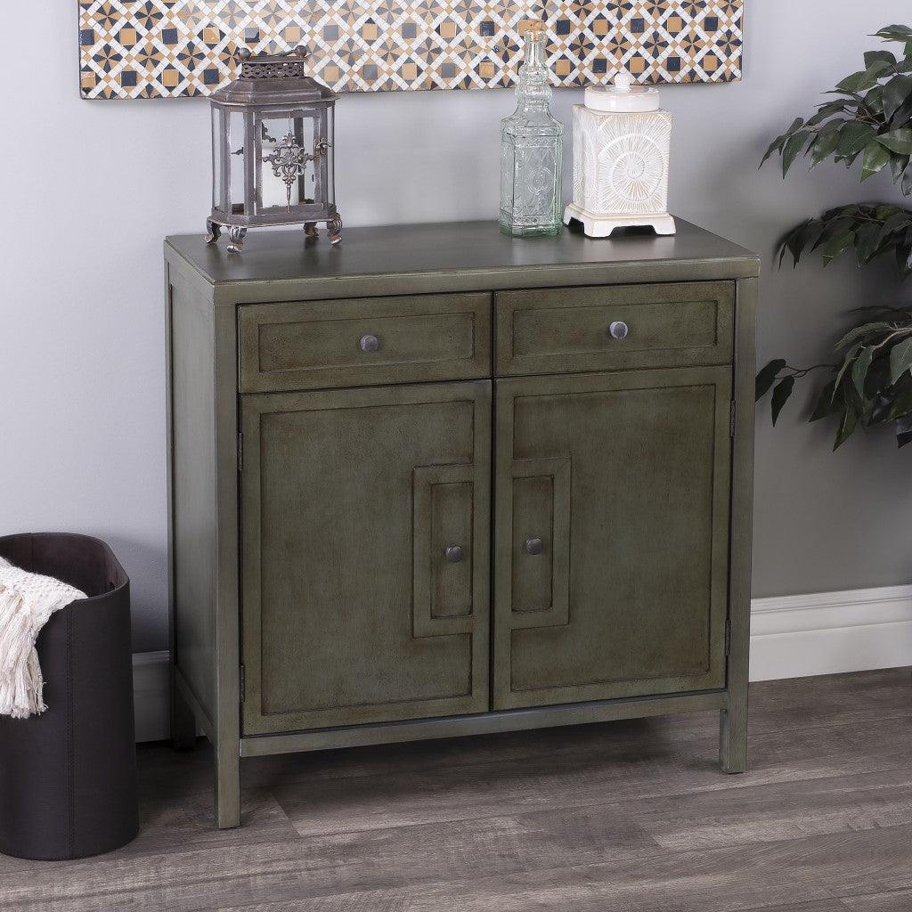 Imperial Green Console Cabinet - AFS