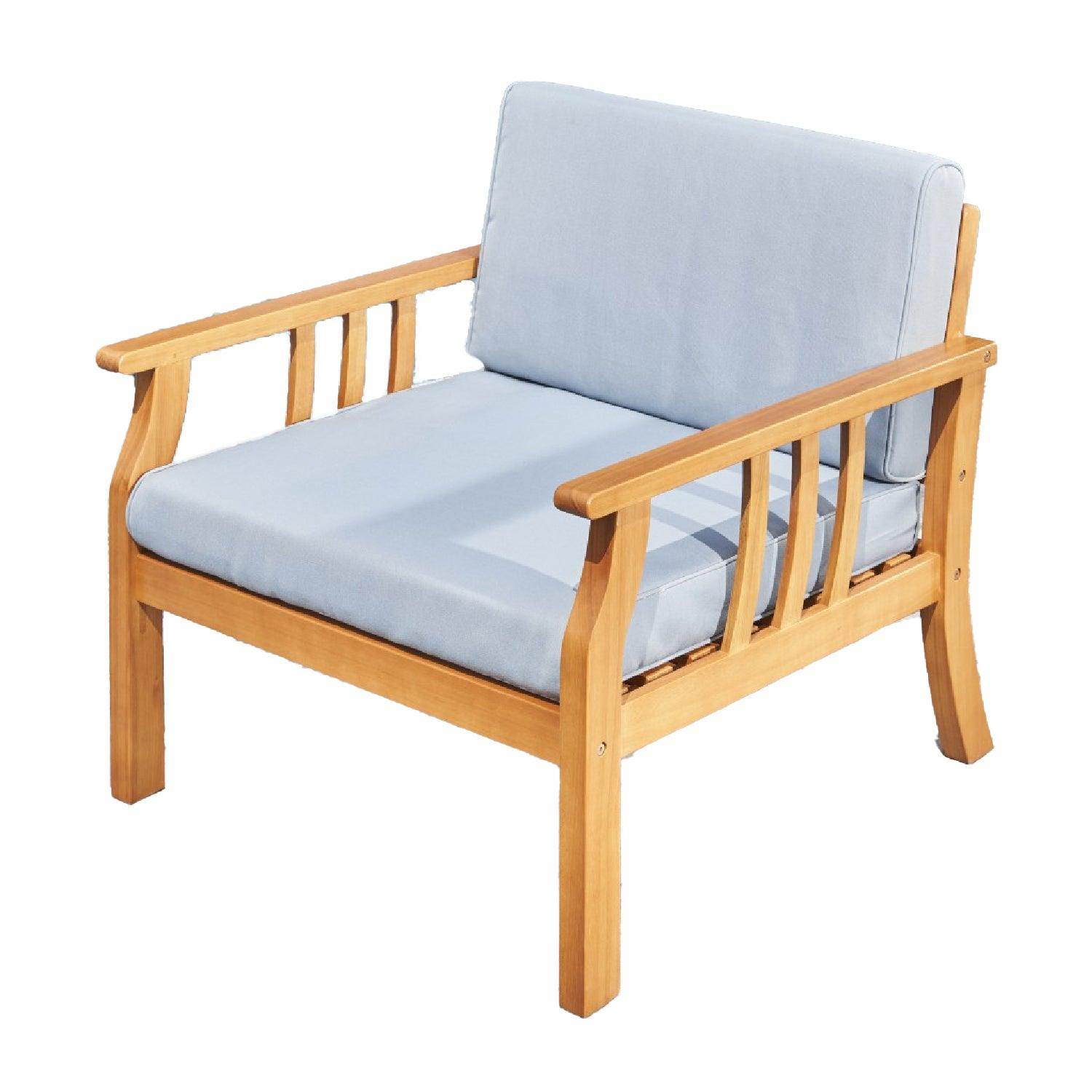 Light Wood Sofa Chair - AFS