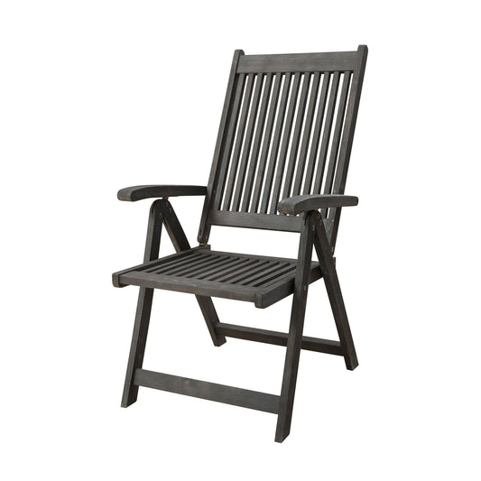 Distressed Outdoor Reclining Chair - AFS