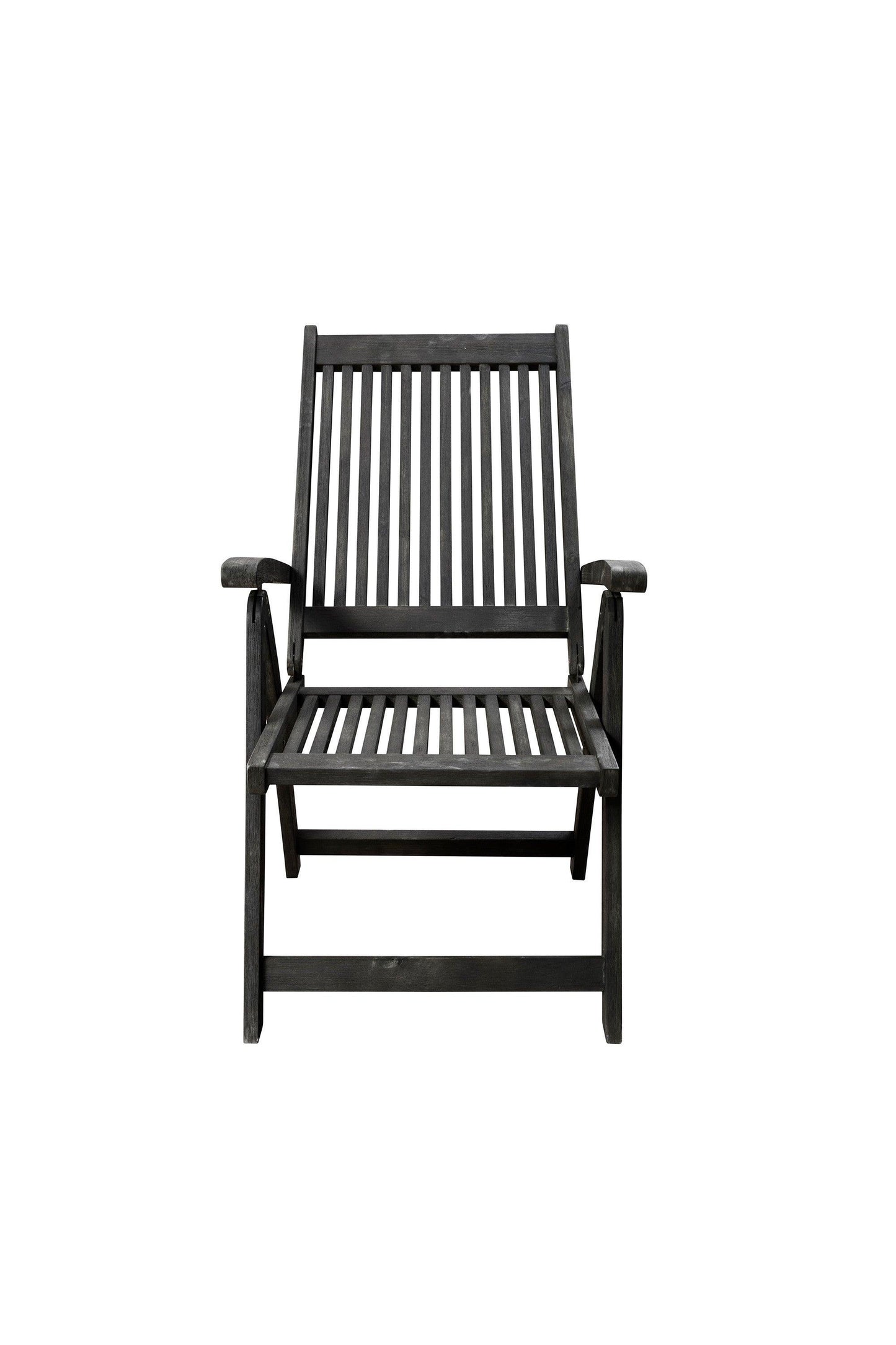 Distressed Outdoor Reclining Chair - AFS