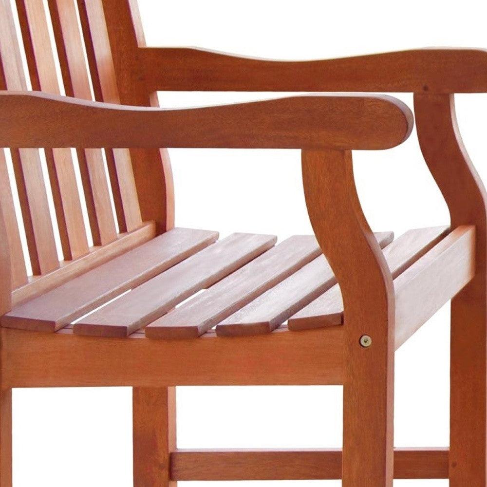 Brown Garden Armchair - AFS