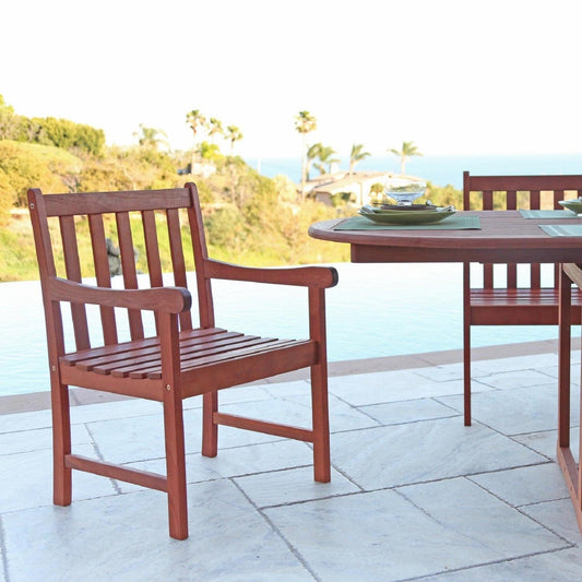 Brown Patio Armchair - AFS