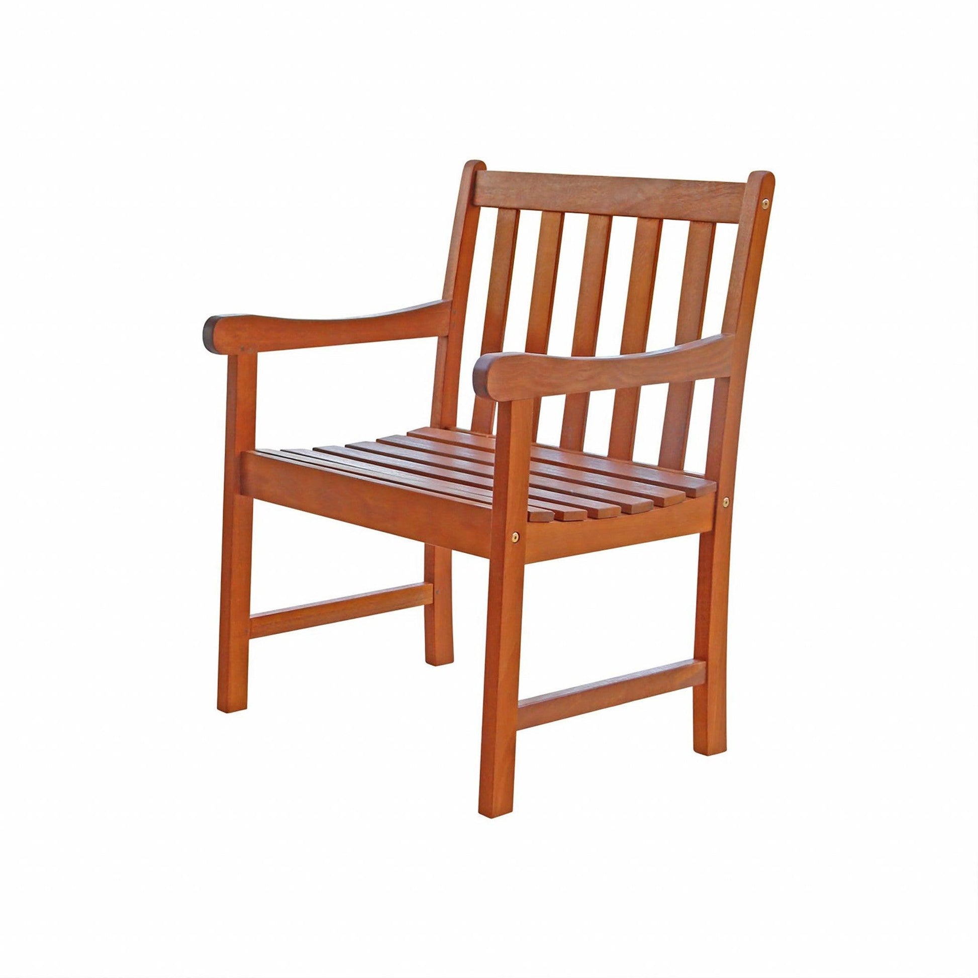 Brown Patio Armchair - AFS