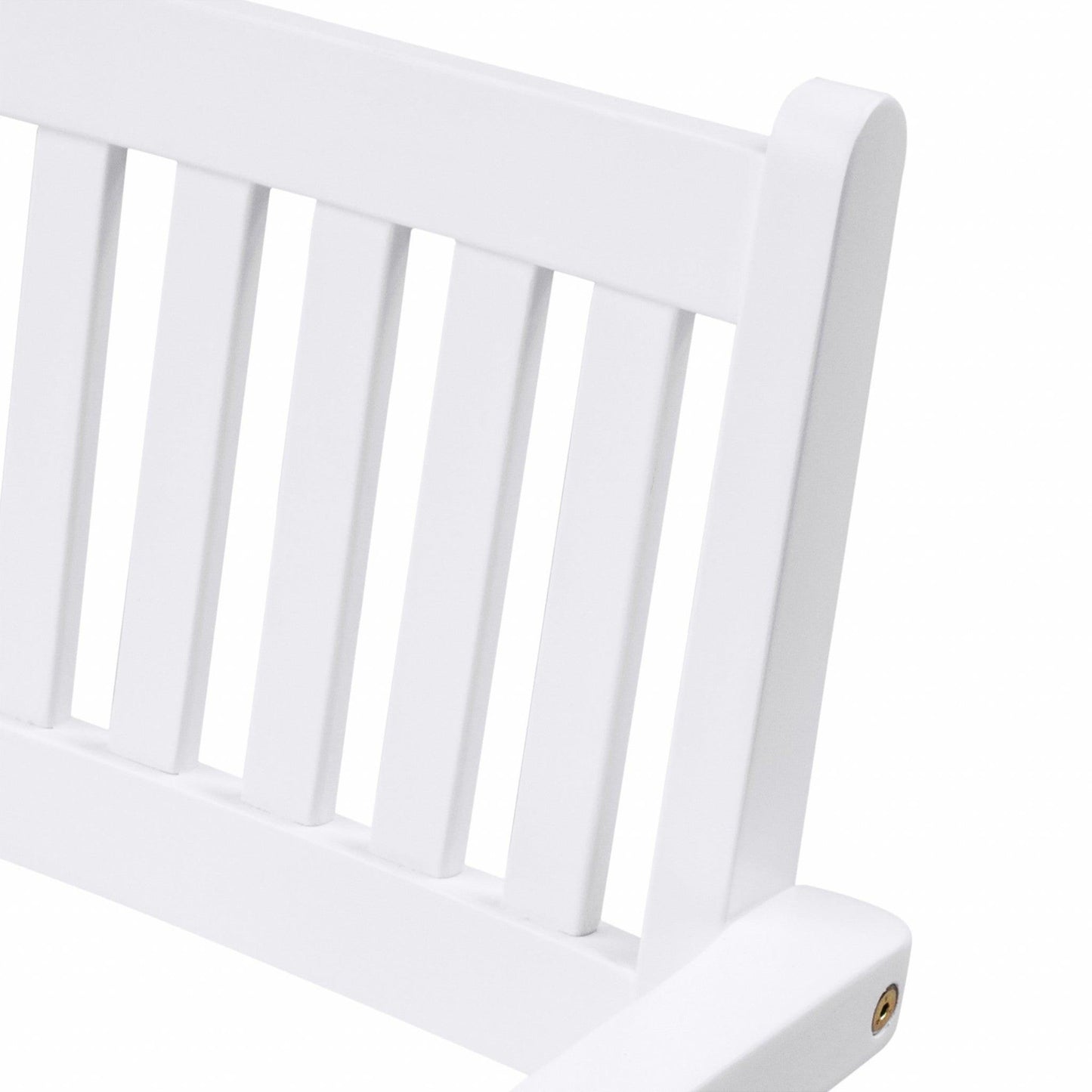 Set of Two White Stacking Armchairs - AFS