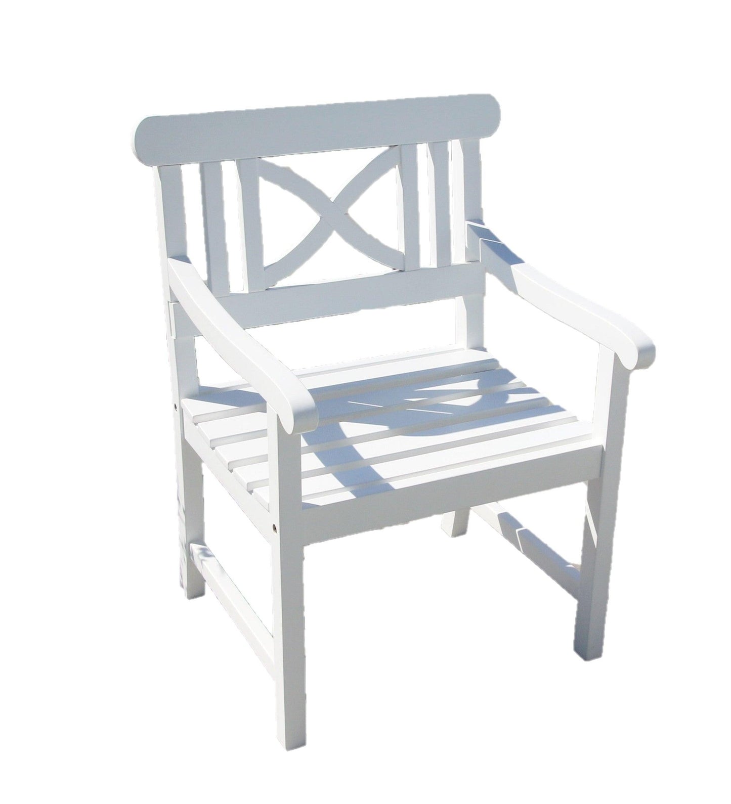 White Garden Armchair - AFS