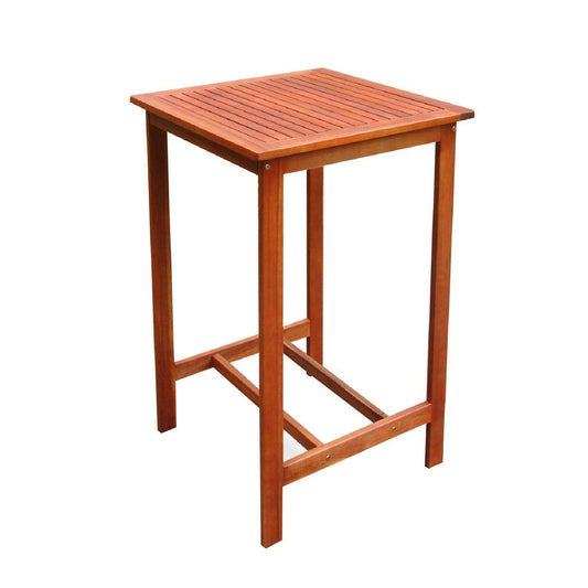 Chestnut Brown Square Bar Table - AFS