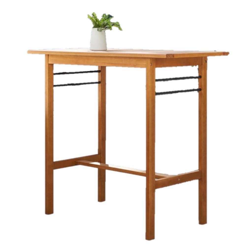 Honey Rectangular Bar Table - AFS