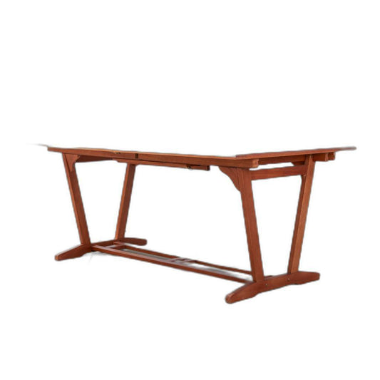 Sienna Brown Extendable Dining Table - AFS