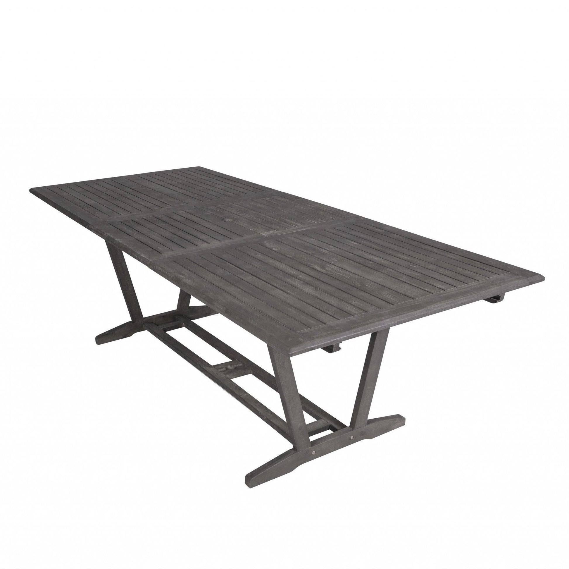 Distressed Grey Extendable Dining Table - AFS