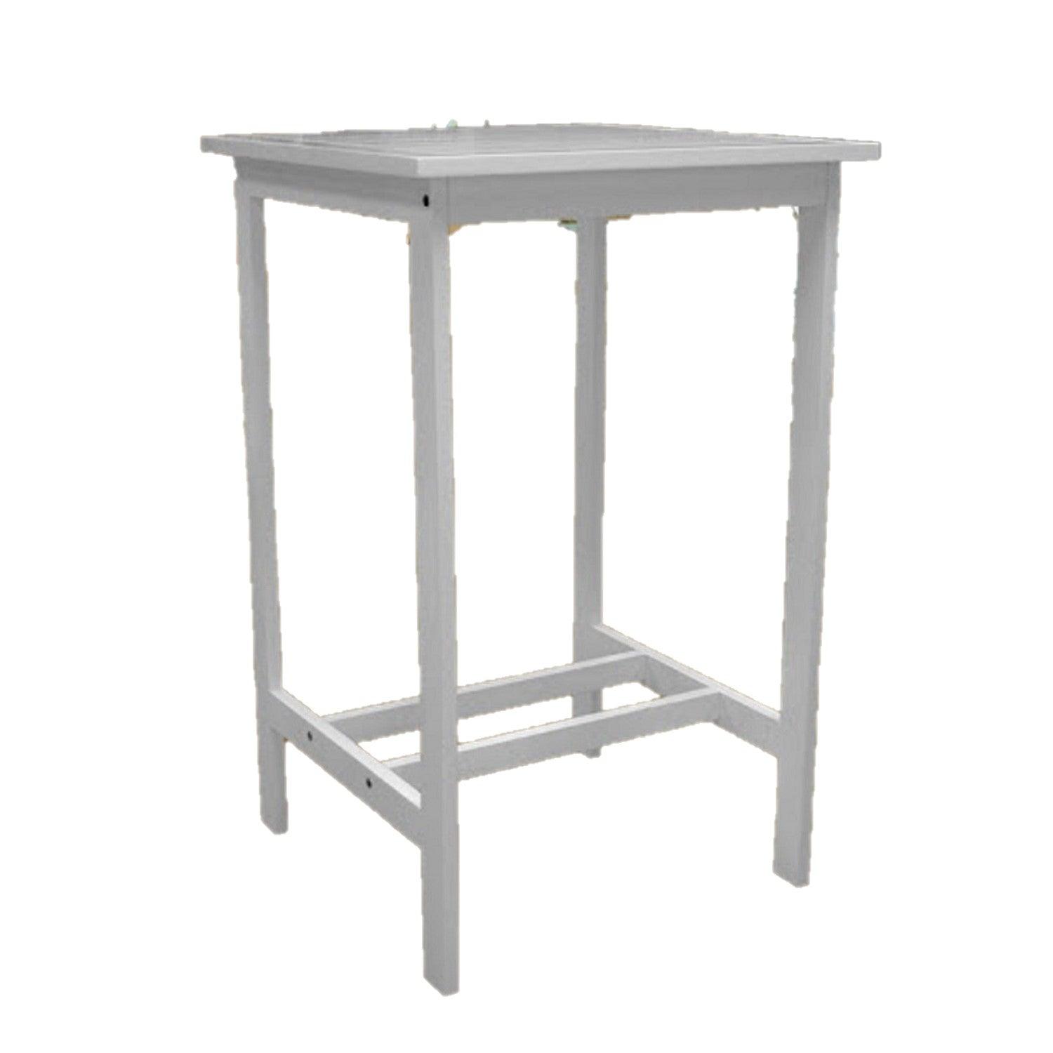 White Square Bar Table - AFS